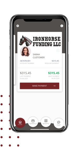 Manage Your Loan Account — Ironhorse Funding Consumer Financing