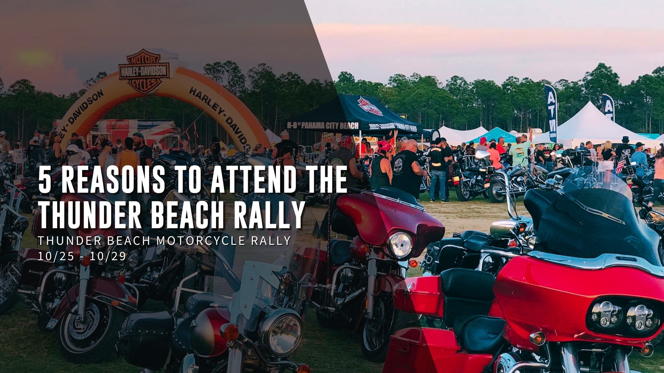 5 Reasons to Attend the Thunder Beach Motorcycle Rally